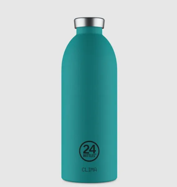 24bottles 24bottles 0,85l Thermosflasche Edelstahl "Clima" - verschiedene Designs, Grey, – Produktbild 3 von 8