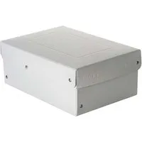 Falken 5 Falken Aufbewahrungsboxen "PureBox", 1200 g/m², DIN A5, 10 cm Höhe, weiß – Produktbild 1 von 1