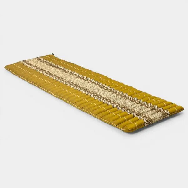 Der Lindwurm Der Lindwurm Thai Yogamatte zum Aufrollen mit Kapokfüllung, Moosgrün, – Produktbild 2 von 2