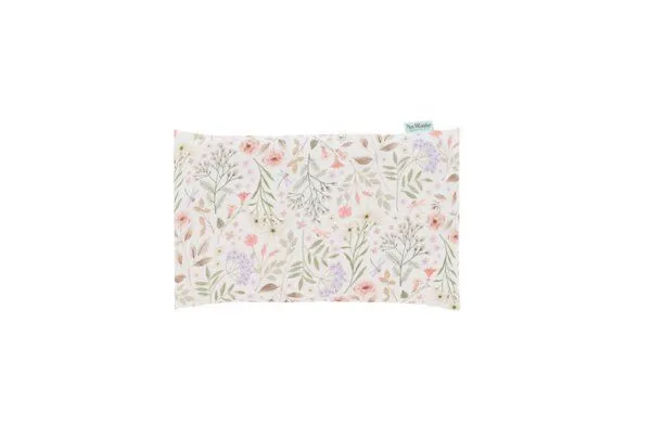 NoWaste Wrapping NoWaste Wrapping Zirbenkissen Kopfkissen Schlafkissen 20 x 30 cm, Weiß (blumen), – Produktbild 2 von 2