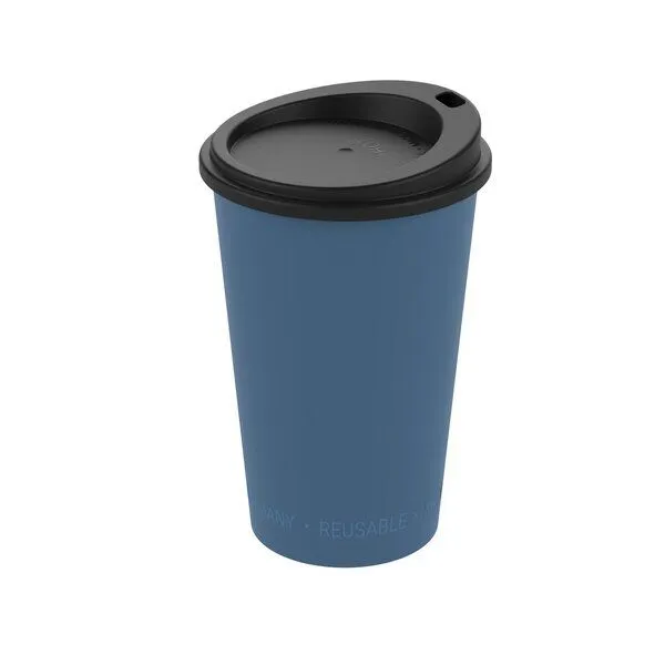 REuse REuse Kaffeebecher to go, Behagliches blau, – Produktbild 1 von 4