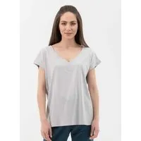 ORGANICATION ORGANICATION T-Shirt aus Tencel- Bio-Baumwolle-Mix, Cloud grey, – Produktbild 1 von 1