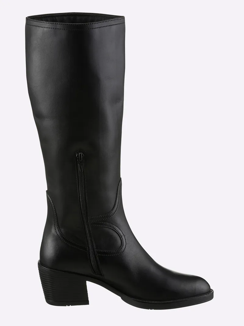 heine Stiefel, Schwarz, – Produktbild 2 von 3