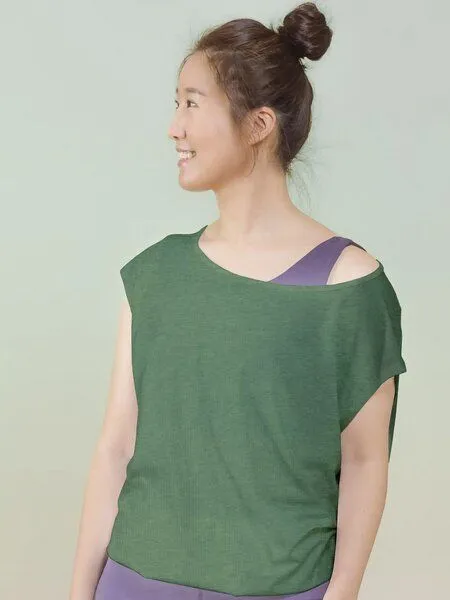 nice to meet me nice to meet me Relax T mit TENCEL Lyocell, Avocado, – Produktbild 2 von 4