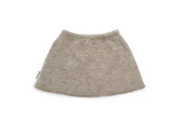 Ehrenkind A-Linien-Rock Walkrock für Kinder aus Bio-Schurwolle & Bio-Baumwolle (Beige, atmungsaktiv und temperaturausgleichend) Mulesing-free, Made in Europe – Produktbild 1 von 1