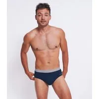 Sloggi Sloggi 2x Herren Brief Slip GO ABC 2.0 Bio-Baumwolle, Navy, – Produktbild 1 von 1