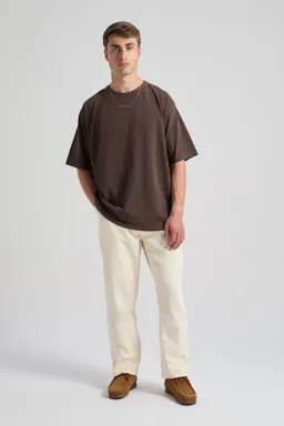 Trendsplant Trendsplant Herren vegan T-Shirt Von Supply Oversized Mit Kaffeebohne – Produktbild 1 von 1