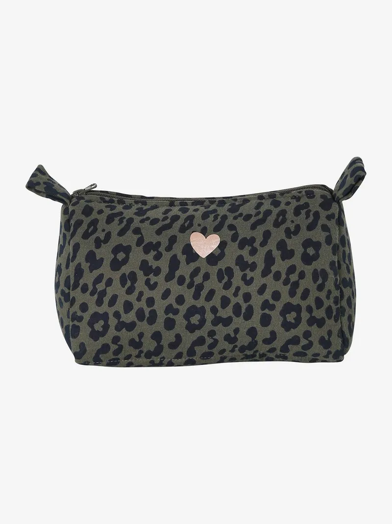 Envie De Fraise Wickeltasche mit Leoprint ENVIE DE FRAISE personalisierbar, Khaki, – Produktbild 4 von 4