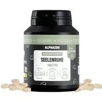 ALPHAZOO ALPHAZOO Seelenruhe Anti-Stress Tabletten für Hunde 75 g – Produktbild 1 von 1