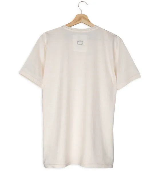 Gary Mash GARY MASH Basic Herrenshirt aus TENCEL Modal Mix, Écru, – Produktbild 3 von 3
