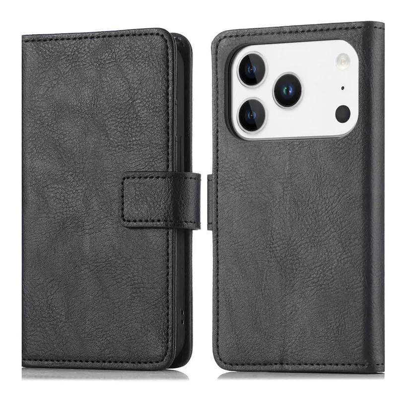imoshion imoshion Luxuriöse Klapphülle für das Apple iPhone 17 Pro, Schwarz, – Produktbild 1 von 1