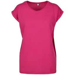 Build Your Brand Build Your Brand Build your Brand Damen T-Shirt 56.0021 Gr. XL hibiscus pink – Produktbild 1 von 1