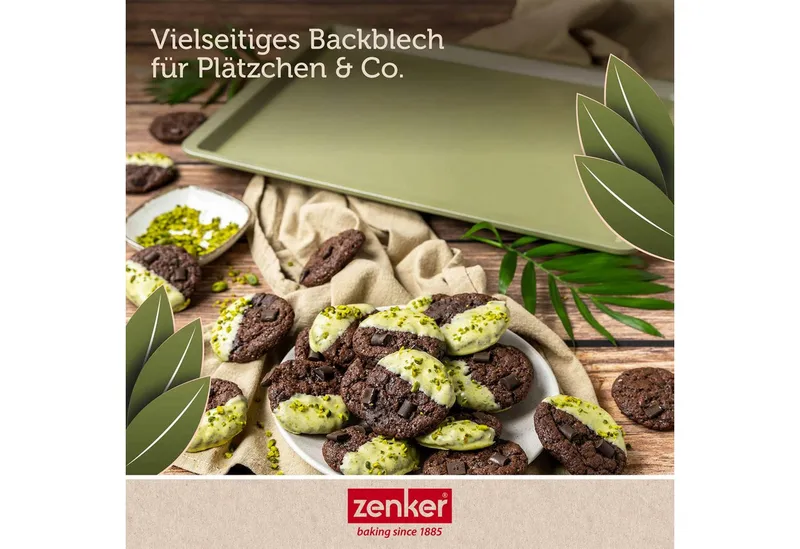 ZENKER ZENKER Backblech Ofenblech für den Backofen – Backofenblech mit Antihaftbeschichtung – Produktbild 4 von 4