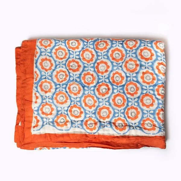 KIKOONI KIKOONI Kleine Tagesdecken und Kinder - Kuscheldecken " COZY K", My blossom, – Produktbild 2 von 4