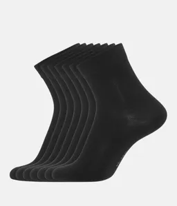 Copenhagen Bamboo 7 Paar schwarze Bambussocken (niedrig geschnitten) – Produktbild 1 von 1