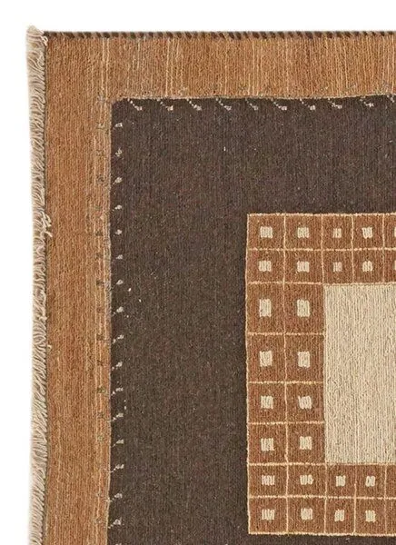 Rugtales Kelim Gashgai „Rugtales“ aus Schurwolle, Braun, – Produktbild 4 von 4