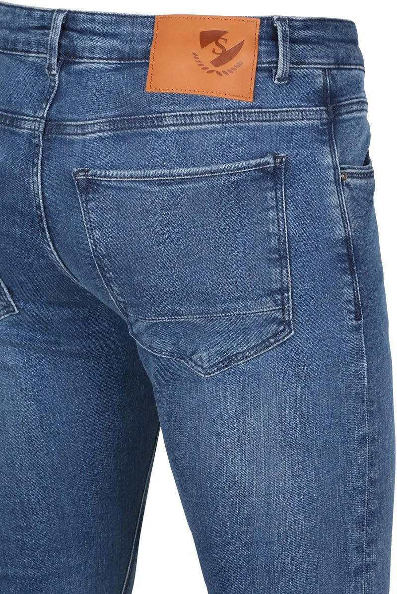 Suitable Suitable Hume Jeans Mid Blue - Größe W 38 - L 34, Blau, – Produktbild 3 von 5
