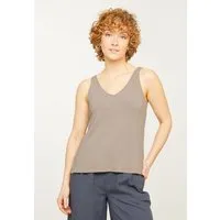 recolution Damen Top aus Lenzing ECOVERO Mix - TONINA - recolution, Clay brown (beige), – Produktbild 1 von 1