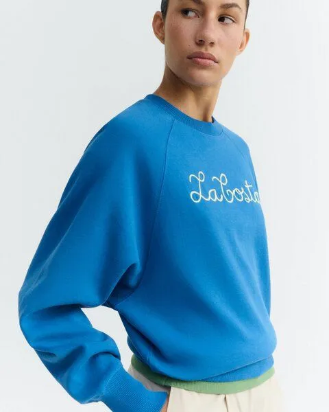 thinking mu thinking mu Bonnie Sweater, La Costa, Blau, – Produktbild 2 von 4
