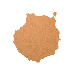 Kork-Deko Kork-Deko Gran Canaria als XXL-Kork-Pinnwand - selbstklebend - CORKWORLD | Maße: 80x50 cm – Produktbild 1 von 1