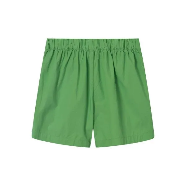KnowledgeCotton Apparel KnowledgeCotton Apparel Shorts POPLIN WAIST aus Bio-Baumwolle, Grün (vibrant green), – Produktbild 4 von 4