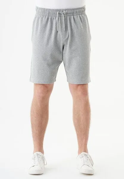 ORGANICATION ORGANICATION ESSENTIALS-SHADI- Shorts aus Bio-Baumwolle, Grey melange, – Produktbild 1 von 3