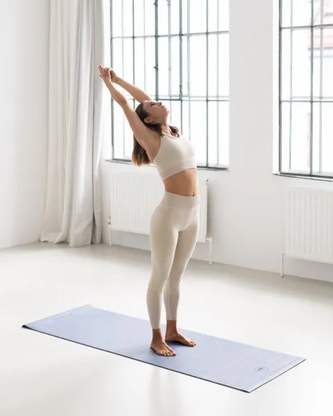 Lotuscrafts Lotuscrafts Yogamatte MUDRA - Hautfreundlich & Schadstoffgeprüft, Light taupe, – Produktbild 2 von 4