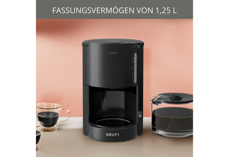 Krups Krups Filterkaffeemaschine "ProAroma F3090", Schwarz, – Produktbild 5 von 7