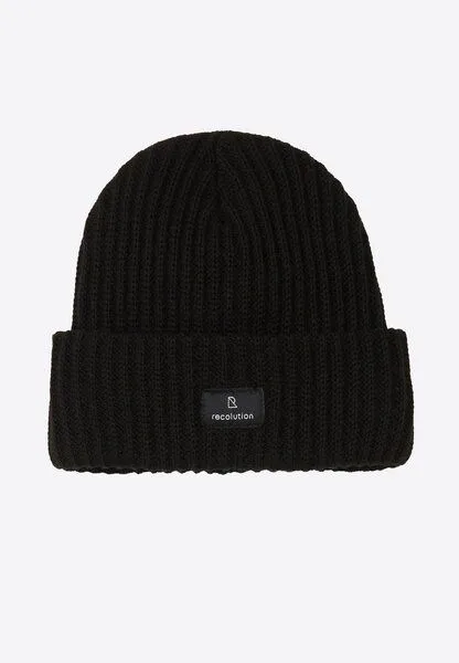 recolution Strickmütze aus Baumwolle - POTHOS GEISTERFAHRER - recolution, Black (schwarz), – Produktbild 1 von 2