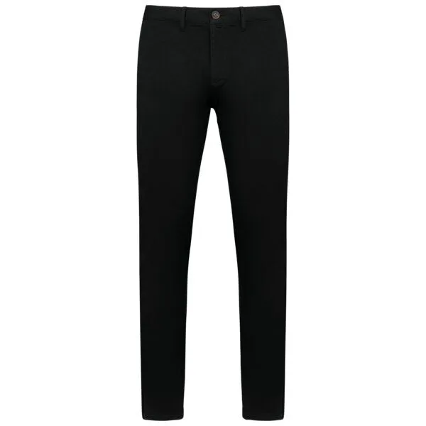Greenspired Greenspired Umweltfreundliche Herren Chinohose Slimfit 235 g/m², Schwarz, – Produktbild 1 von 2