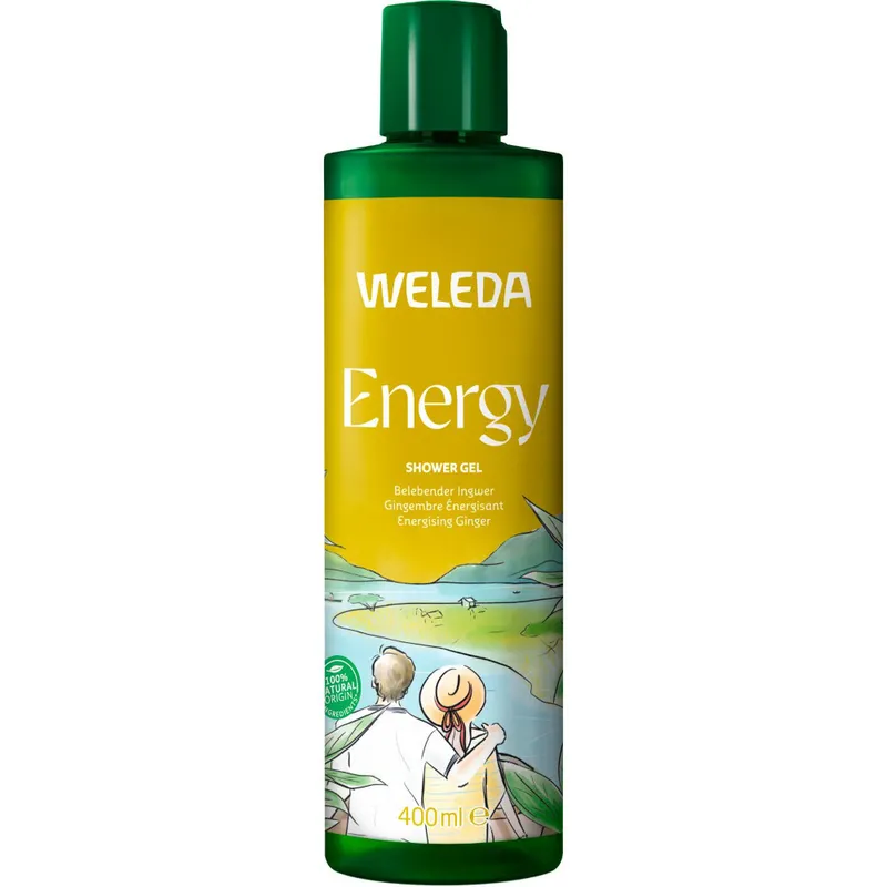 Weleda WELEDA Energy SHOWER GEL Ingwer 400 ml Duschgel – Produktbild 1 von 1
