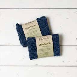 Kumanu - von Natur aus gut Kumanu - von Natur aus gut 2er Set, gestricktes Spültuch "Wischwilli" | 23x23cm | aus Bio-Baumwolle – Produktbild 1 von 1