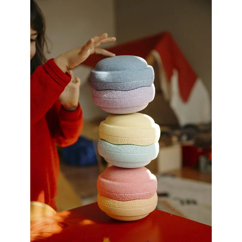 Stapelstein® Stapelstein® Original Mini rainbow pastel Ø 13,5cm, H: 6cm – Produktbild 1 von 8