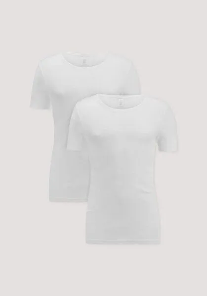 hessnatur hessnatur T-Shirt PURE COTTON aus reiner Bio-Baumwolle, Naturweiss, – Produktbild 3 von 4