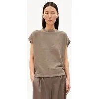 ARMEDANGELS ARMEDANGELS SLUB JERSEY STRIPE Damen T-Shirt aus Bio-Baumwolle, Sand stone-dried palm, – Produktbild 1 von 1