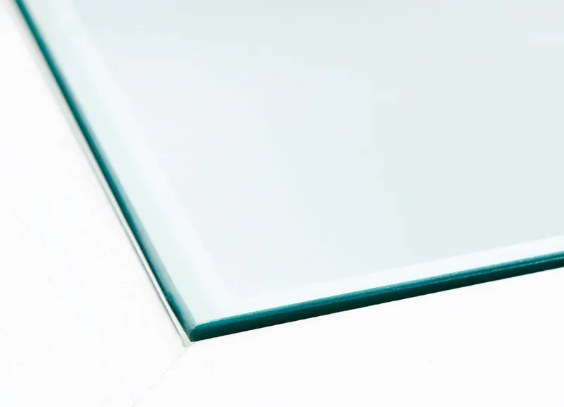 Inter Link Couchtisch Provence, Kiefer Massivholz, Glasplatte & Schublade, Landhausstil, Wohnzimmertisch, Sofatisch, Stauraum, BxTxH: 115 x 60 x 45 cm, Weiß, – Produktbild 5 von 5