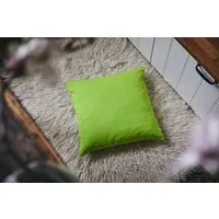 HängemattenGlück HängemattenGlück Kissenbezug aus reiner Bio Baumwolle 40x40cm Grüntöne, Gelbgrün (grün), – Produktbild 1 von 2