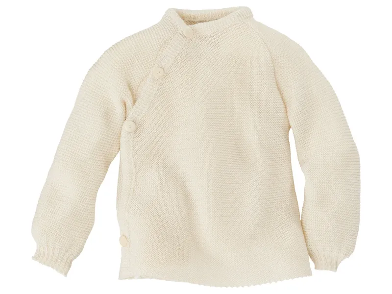 Reiff Strickwaren Reiff Strickwaren Baby Jacke Schlüttli Bio-Merinowolle, Natur, – Produktbild 1 von 2