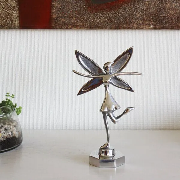 Mitienda Shop Mitienda Shop Deko-Figur Elfe aus Zinn groß – Produktbild 3 von 4