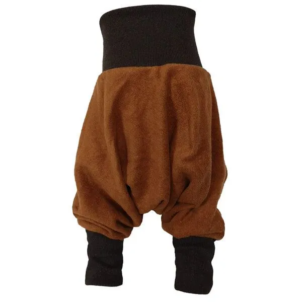 liebewicht liebewicht Warme Yogahose Pumphose Bio Fleece braun, Brown, – Produktbild 5 von 8
