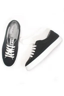 Will's Vegan Store Will's Vegan Store Damen vegan Ldn Biologisch Abbaubare Sneaker Schwarz – Produktbild 1 von 1