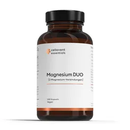 Cellavent Essentials Magnesium DUO [2 Magnesium-Verbindungen] 180 Stück – Produktbild 1 von 1