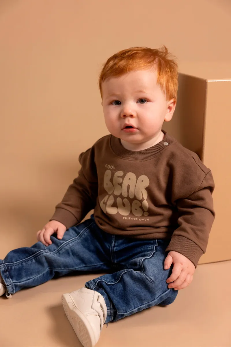 Noppies Baby Sweater, Braun, – Produktbild 3 von 3