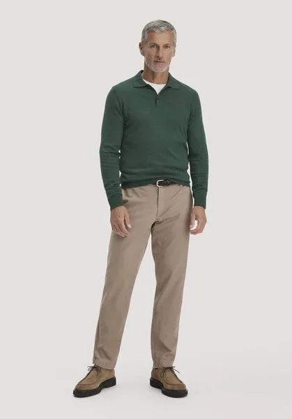 hessnatur hessnatur Chino LENN Regular aus Bio-Baumwolle, Lehm, – Produktbild 5 von 7