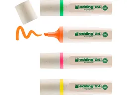 Edding Textmarker Highlighter edding 24 im 4er Set – Produktbild 1 von 1
