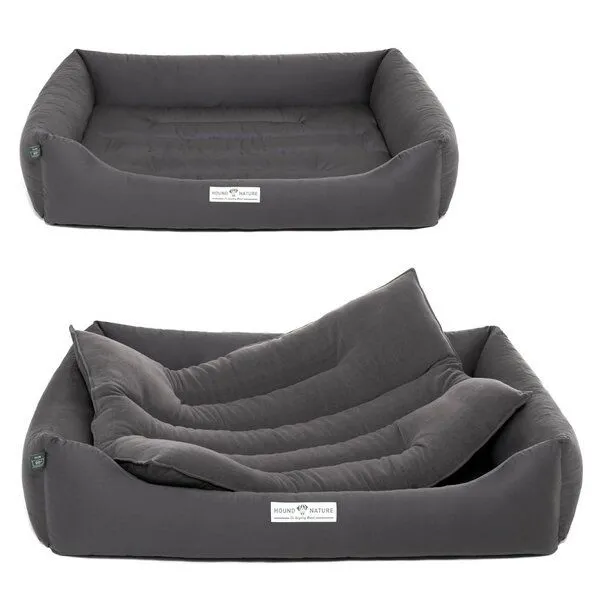 HOUND & NATURE HOUND & NATURE Öko Hundebett LUZERN, Grau, – Produktbild 2 von 4