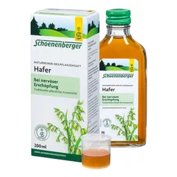 Schoenenberger Schoenenberger Naturreiner Heilpflanzensaft Hafer – Produktbild 1 von 1