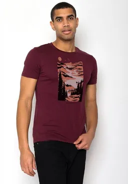 GreenBomb GREENBOMB Nature Lakeside Guide - Sportliches T-Shirt aus Bio-Baumwolle / hochwertiger Print / GOTS / Fair & Vegan – Produktbild 1 von 1