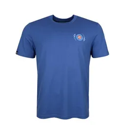 FÄDD Herren T-Shirt Rundhals aus Bio-Baumwolle "FÄDD SCHWIMMT OBEN PÄP" – Produktbild 1 von 1