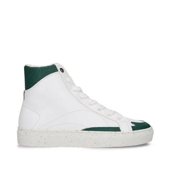 Nae Vegan Shoes Nae Vegan Shoes London High Top Sneaker aus AppleSkin und Piñatex, Grün, – Produktbild 1 von 4